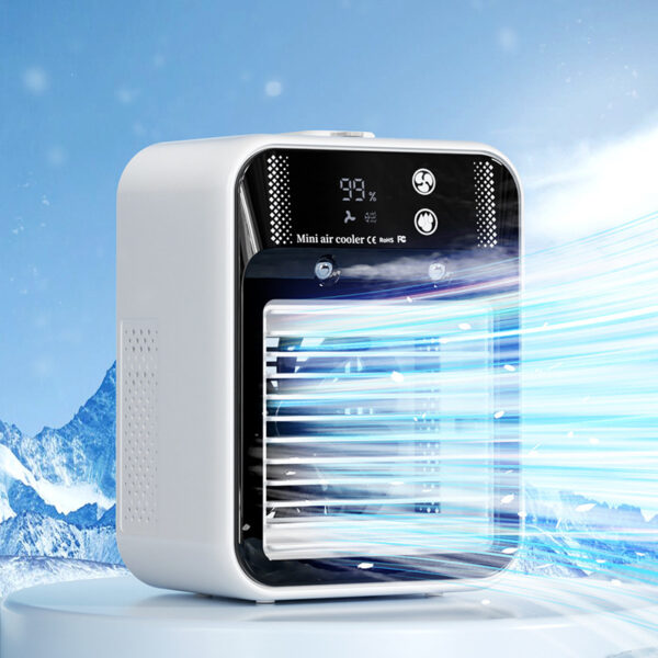 Air Conditioner Air Cooler Fan Water Cooling Fan Air Conditioning For Room Office Portable Air Conditioner Cars - Image 5